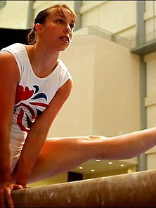 Beth Tweddle British Gymnast Leotard Lycra Spandex
