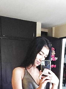 Petite Latina Teen Gf Shows Her Little Tits