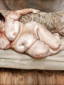 Viking Art Nude Women On A Sofa