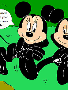 Mickey & Minnie - Ripped Pants