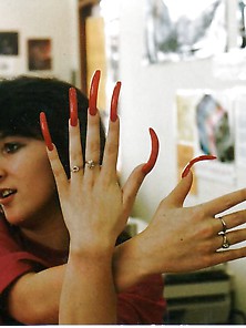 Old School Long Nails 1