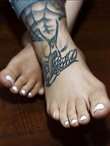 Sexy Ass Tattoo Toes And Soles Pt4