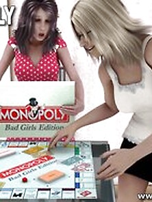 Sexy Spanking Incorporated Into Board Game...