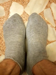 My Ankle Socks And Feet After Ride A Bike