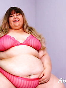 Hot Ssbbw In Pink Lingerie