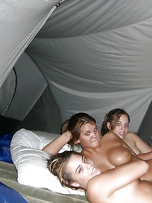 Camping With Young Girls