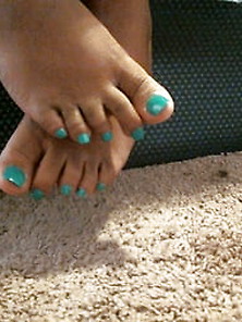 Ebony Toes And Feet