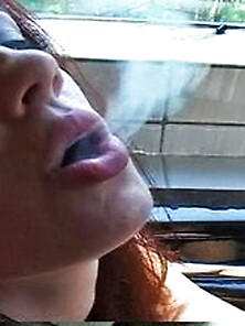 Sexy Young Hottie Smokes And Sucks A Nice...