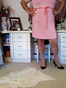 Glossy Tights And Summer Dress Xx
