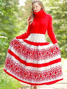Tanya - Long Mohair Sweater Dress