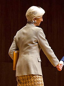 Un Fantasme:baiser Christine Lagarde 63Ans!