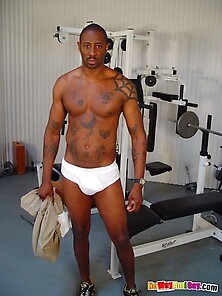 Tatted Black Man Cock