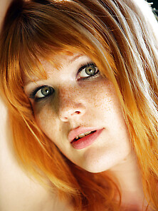 Redhaired Chick Amazing Posing