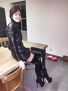 Sexy Leather Britt Opload By Karina-Claus