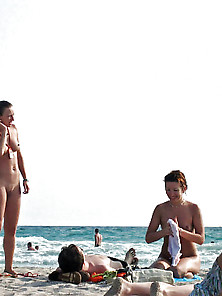 Only One Naked At Beach