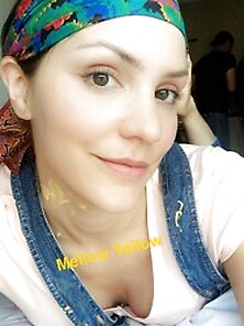 Katharine Mcphee Is Mellow In Yellow