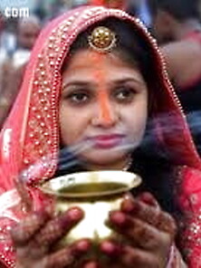 Hindu Desi Women Praying Puja Blasphemy