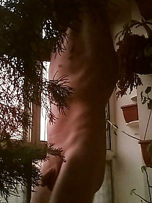Nude Posing Now In The Morning Lights