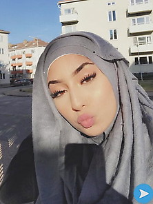 Hot Hijab Slut With Big Juicy Lips (Big Ass) (Palestinian)