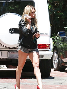 Hilary Duff's Sexy Thick Legs