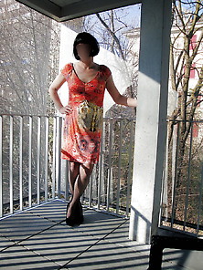 A Dress On Balcony