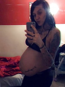 Sexy Pregnant Amber From Facebook