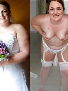 Here Cums The Bride Dressed & Undressed Brides