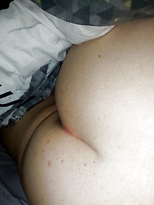 Pale Chubby Ass