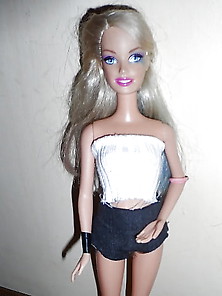Barbie In Mini Short
