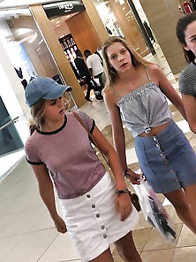 Four Amazingly Sexy Mall Teens!