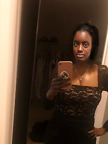 Sexy Amateur Ebony Dressed Undressed
