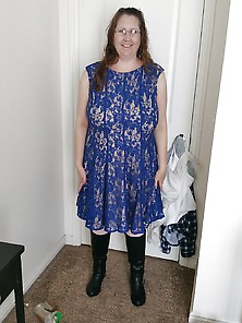 Jackie Blue Dress