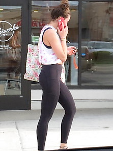 Hot Spandex Workout Milf Drive By