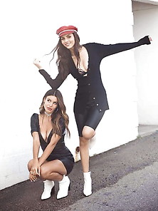 Victoria Justice And Her Sis