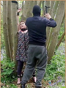 Mature Slut Used By Stranger In The Woods.