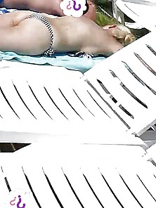 Spy Pool Sexy Ass Bikini Blonde Teens Girl Romanian