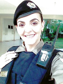 Selfies - Hot,  Sexy And Horny Brazilian Policewoman