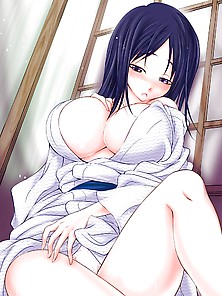 Big Breasts In Kimono Ecchi