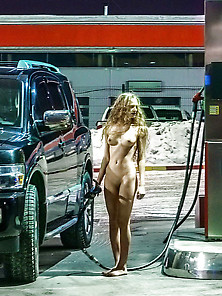 Russian Model Liana Is Also A Naked Protester