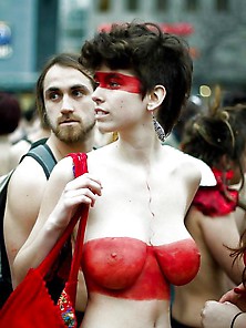 Montreal Nude Protests