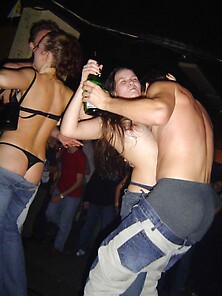 Wild College Nude Party