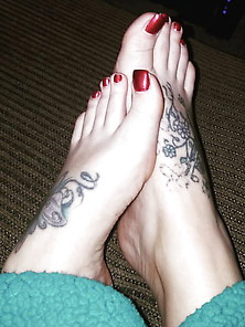 Sexy Ass Tattoo Toes And Soles Pt3