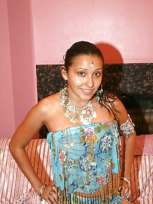 Indian Girl In Thong Sucking