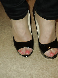 Black Jessica Simpson Wedges From Admirer