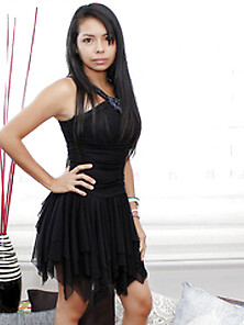 Latin Girl Black Hair