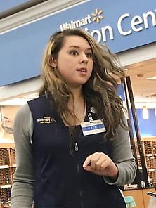 Gorgeous Walmart Cashier