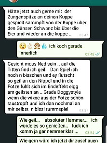 Whatsapp Chat Mit Einer Bekannten