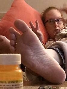 Candid Feet Jennie