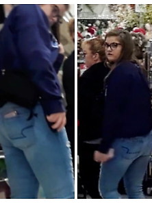 Pretty Teen Ass At Store