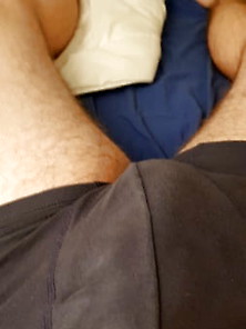 Dick Under Boxer Shorts